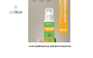 AYAK ŞAMPUANI İLE GÜN BOYU RAHATLIK